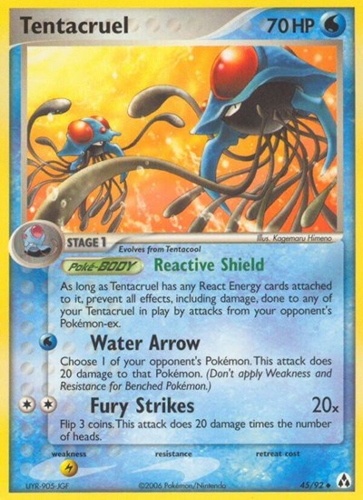 Tentacruel - (45/92) - EX Legend Maker - (Uncommon)