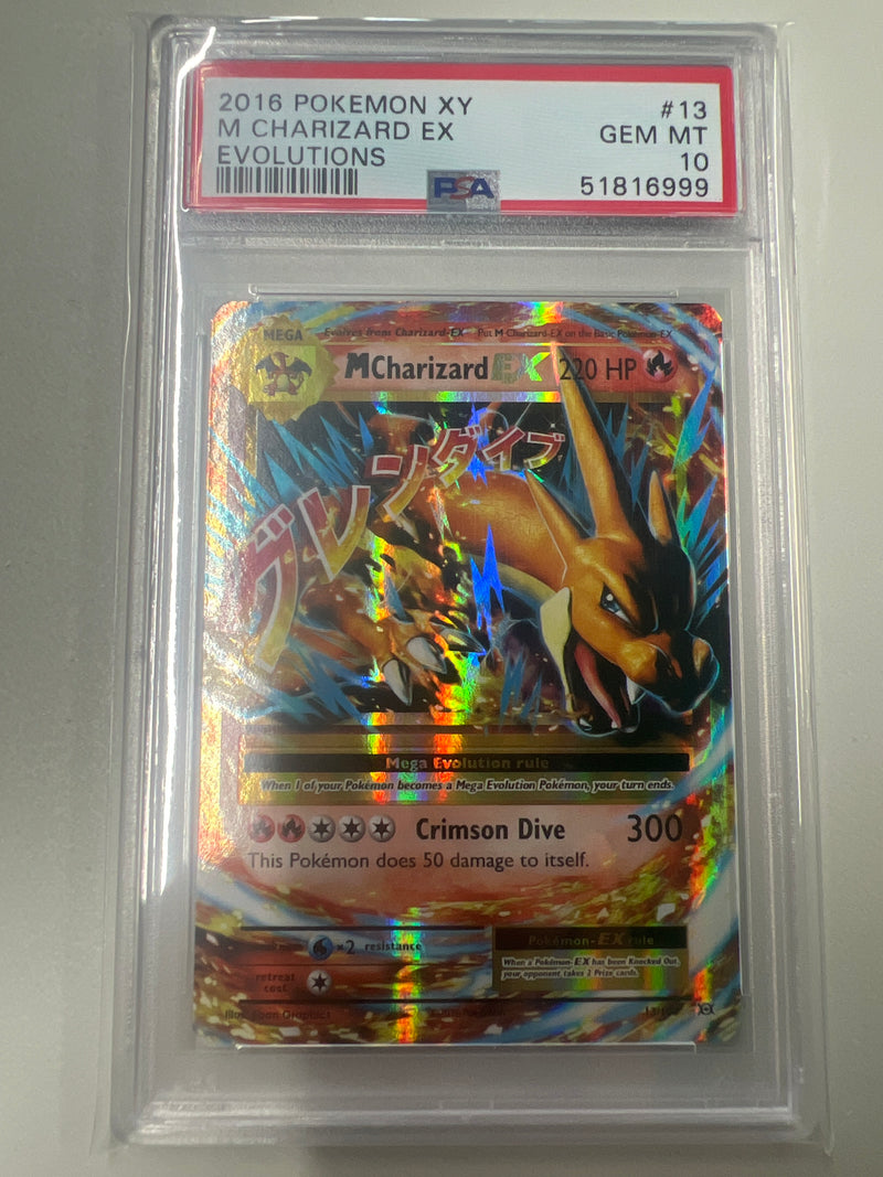 PSA 10 - XY Evolutions - M Charizard EX
