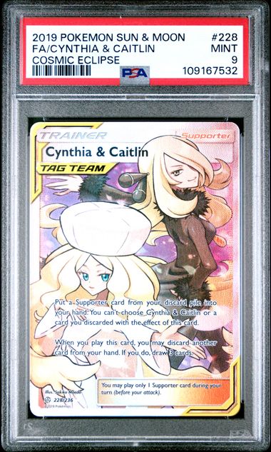 PSA 9 - Cosmic Eclipse - Cynthia & Caitlin