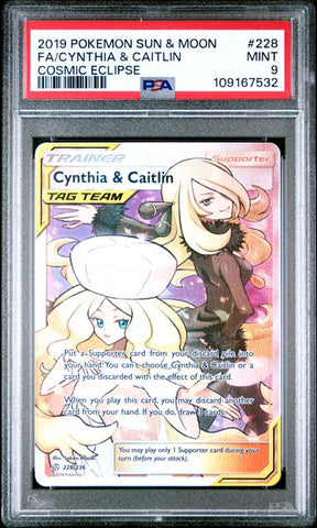 PSA 9 - Cosmic Eclipse - Cynthia & Caitlin #228