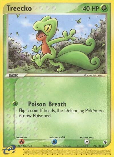 Treecko - (75/109) - EX Ruby and Sapphire - (Common)