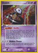Unown (B) - (B/28) - EX Unseen Forces - (Holo Rare)