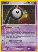 Unown (P) - (P/28) - EX Unseen Forces - (Holo Rare)