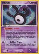 Unown (W) - (W/28) - EX Unseen Forces - (Holo Rare)