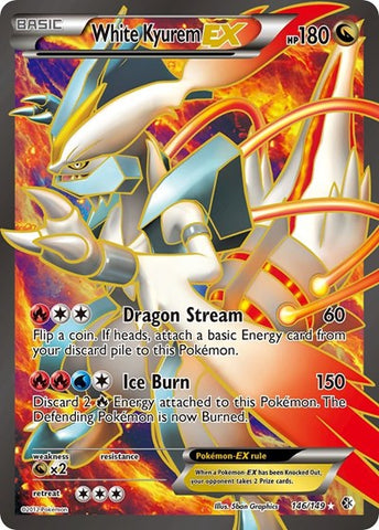 White Kyurem EX (146) - (146/149) - Boundaries Crossed - (Ultra Rare)