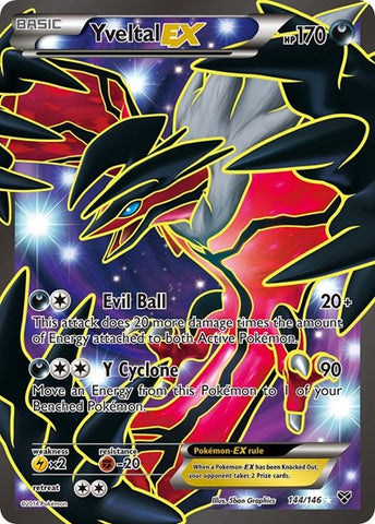 Yveltal EX (144) - (144/146) - XY Base Set - (Ultra Rare)