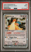 PSA 9 - EX Dragon - Dragonite EX
