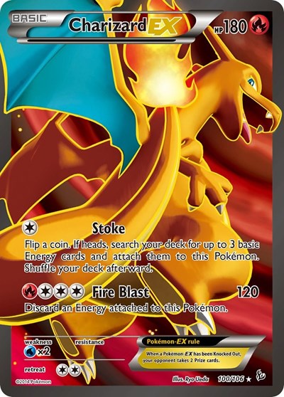 Charizard EX (100) - (100/106) - XY - Flashfire - (Ultra Rare)