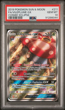 PSA 10 - Cosmic Eclipse - Vileplume GX