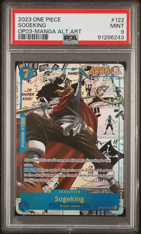 PSA 9 - Pillars of Strength - Sogeking (Manga) #122