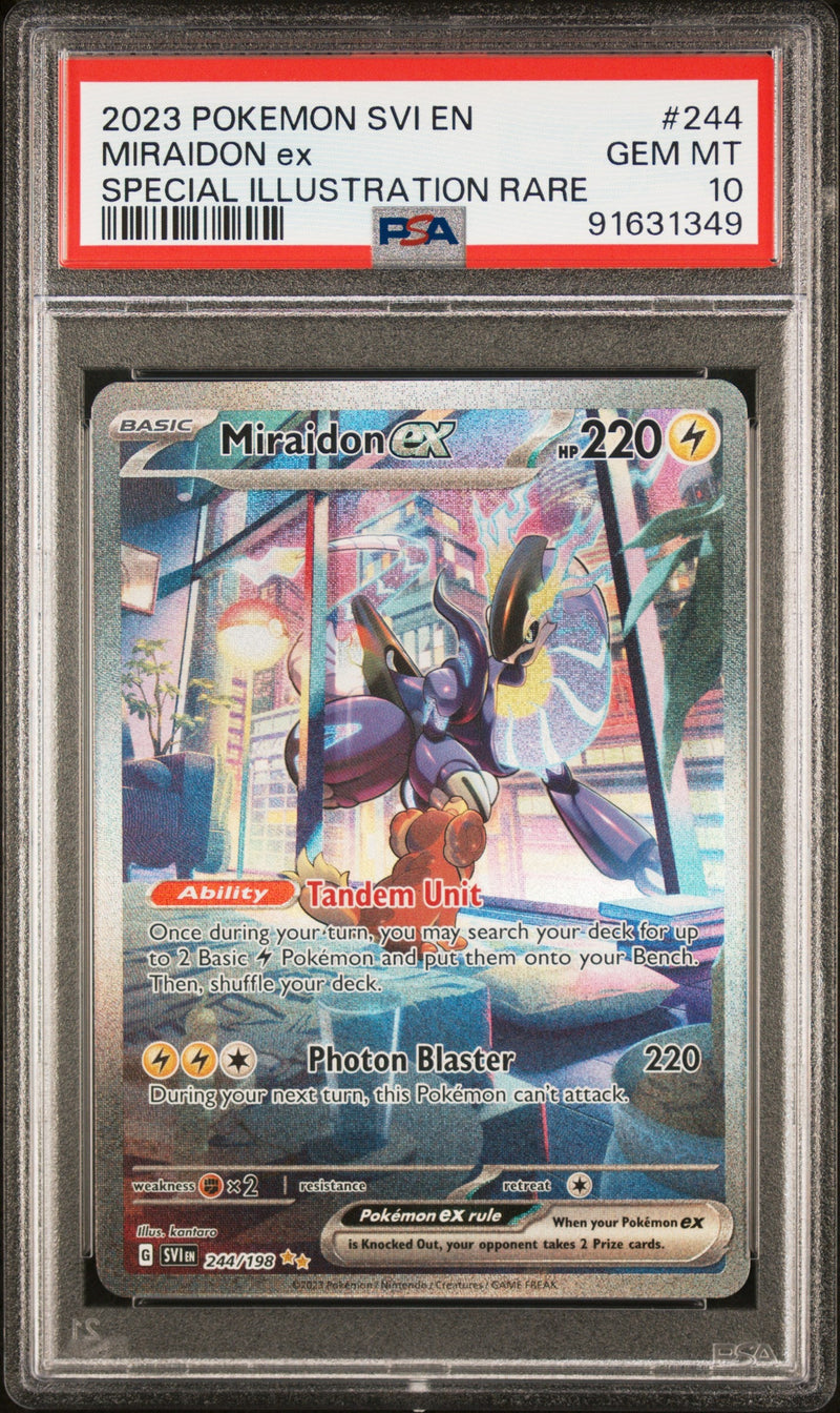 PSA 10 - Scarlet & Violet - Moraidon Ex