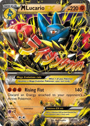 M Lucario EX - (55/111) - XY - Furious Fists - (Ultra Rare)