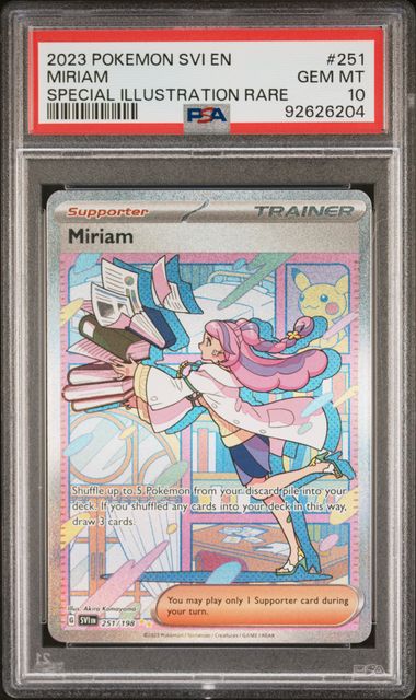 PSA 10 - Scarlet & Violet Base - Miriam
