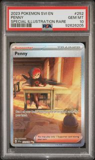 PSA 10 - Scarlet Violet Base - Penny #252