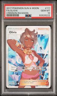 PSA 10 - Crimson Invasion - Olivia #111
