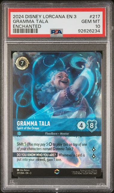 PSA 10 - Into the Inklands - Gramma Tala Enchanted