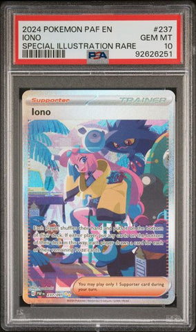 PSA 10 - Paldean Fates - Iono #237