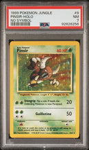 PSA 7 - Jungle - Pinsir Holo No Symbol