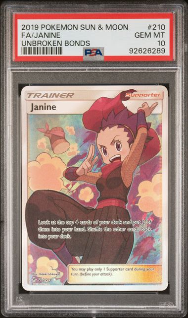 PSA 10 - Unbroken Bonds - Janine