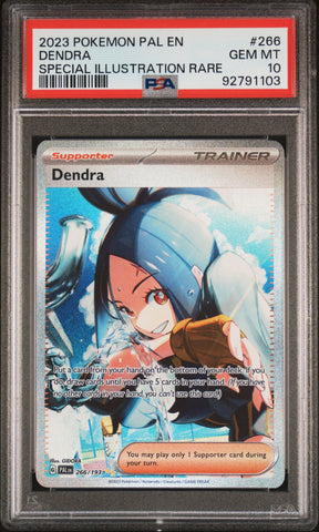 PSA 10 - Paldea Evolved - Dendra #266