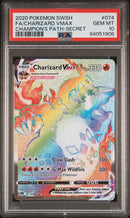 PSA 10 - Champion's Path - Charizard Vmax