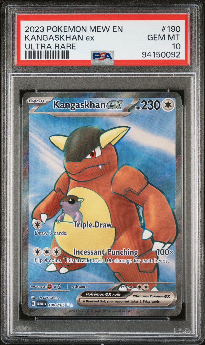 PSA 10 - Pokemon 151 - Kangaskhan