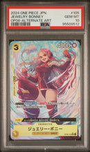 PSA 10 - OP08 (Japanese) - Jewelry Bonney (Alt Art)