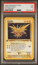 PSA 7 - Fossil 1st Edition - Zapdos Holo