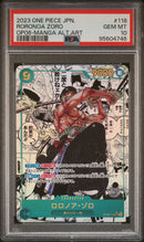 PSA 10 - OP06 Japanese - Roronoa Zoro (Manga)