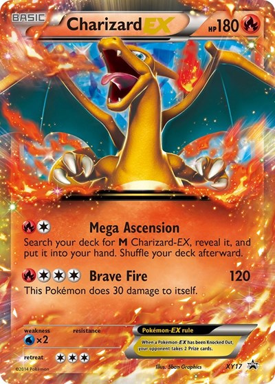 Charizard EX - (XY17) - XY Promos - (Promo)