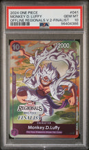 PSA 10 - 2024 Offline Regionals Finalist - Monkey D. Luffy