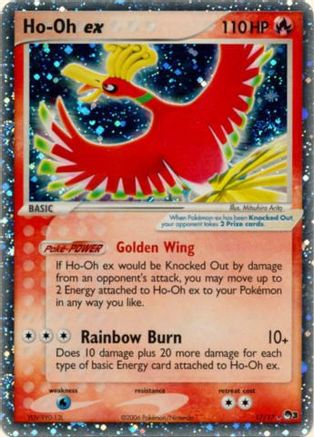 Ho-Oh ex (17/17) (Holo) [POP Series 3]