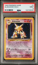 PSA 9 - 1999 Base Set - Alakazam Holo
