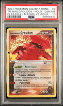 PSA 10 - Celebrations - Team Magma's Groudon