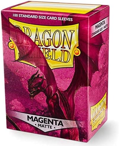 Dragon Shield: Matte Sleeve - Magenta 100Ct