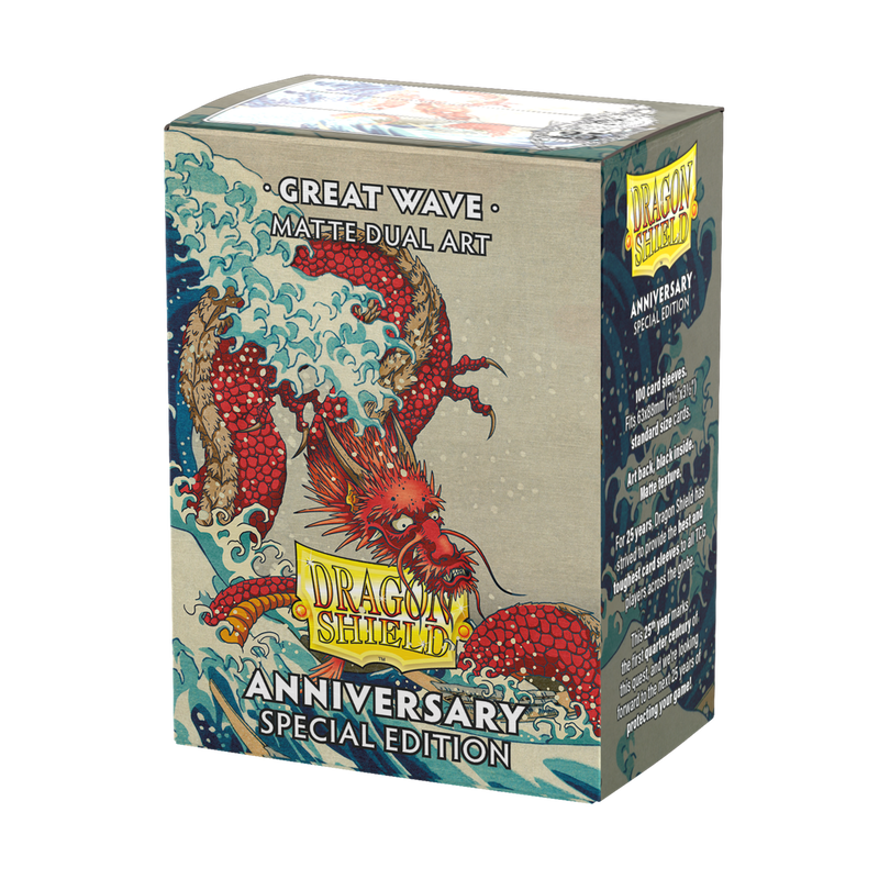 Dragon Shield: Dual Matte Sleeve - Great Wave 100Ct