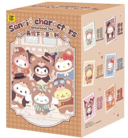 Afternoon Tea Series Vinyl Plush Keychains Gift Blind Box