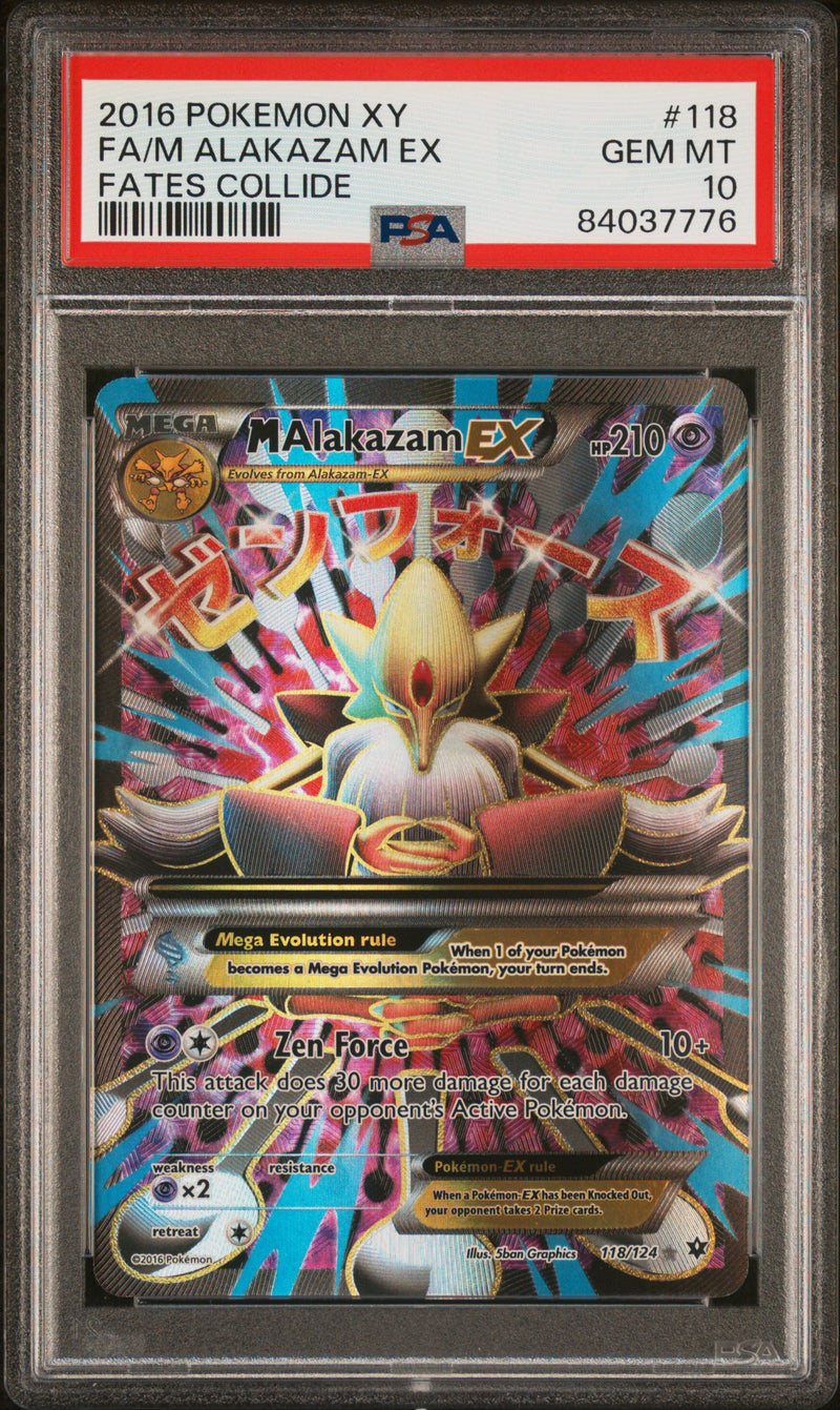 PSA 10 - Fates Collide - M Alakazam Ex  -