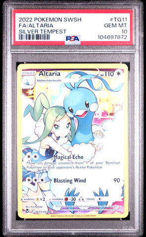 PSA 10 - Silver Tempest - Altaria #TG11