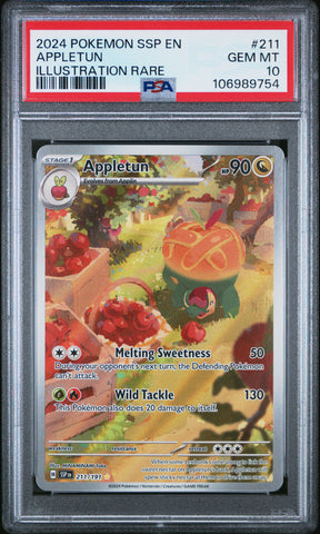 PSA 10 - Surging Sparks - Appletun #211