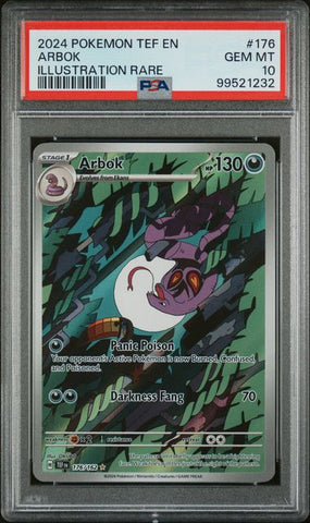 PSA 10 - Temporal Forces  - Arbok #176