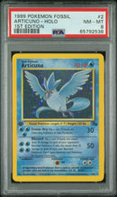 PSA 8 - Fossil 1st Edition  - Articuno Holo