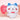 Chiikawa Valentines 2026 - Hachiware Plush