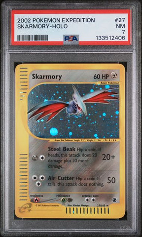 PSA 7 - Expedition - Skarmory Holo #27