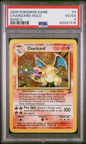 PSA 4 - Base Set 2 - Charizard Holo #4