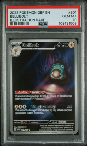 PSA 10 - Obsidian Flames  - Bellibolt #201