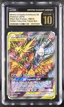 CGC Pristine 10 - Black Star Promo - Moltres/Zapdos/Articuno GX