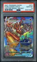 PSA 10 - Chilling Reign - Blaziken Vmax