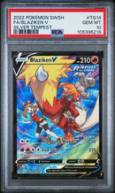 PSA 10 - Silver Tempest - Blaziken V