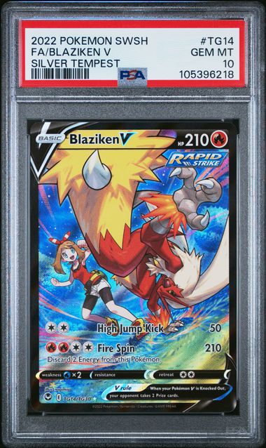 PSA 10 - Silver Tempest - Blaziken V